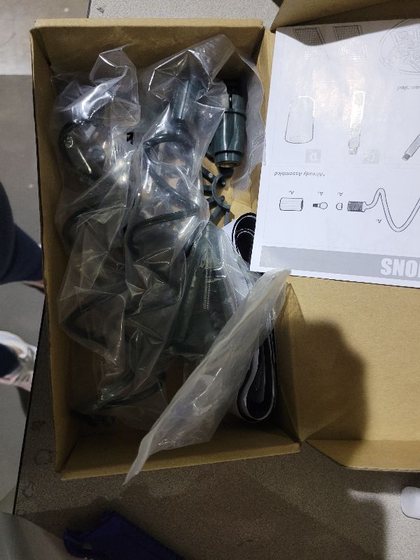 Photo 1 of 2 PCS Christmas Tree Topper Holder, Universal Twist On Tree Topper Stabilizer Fits All Base Types, Metal Green Support Rod with Adjustable attachments to stabilize Seasonal Treetop Ornaments