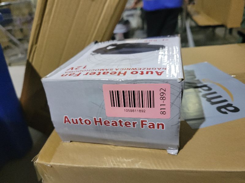 Photo 1 of 200W Car Heater, 12V Auto Part Vehicle Heater That Plugs into Cigarette Lighter, Portable Car Heaters and Defroster Windshield Defogger, Heaters for Vehicles with 360 Degree Rotary Base