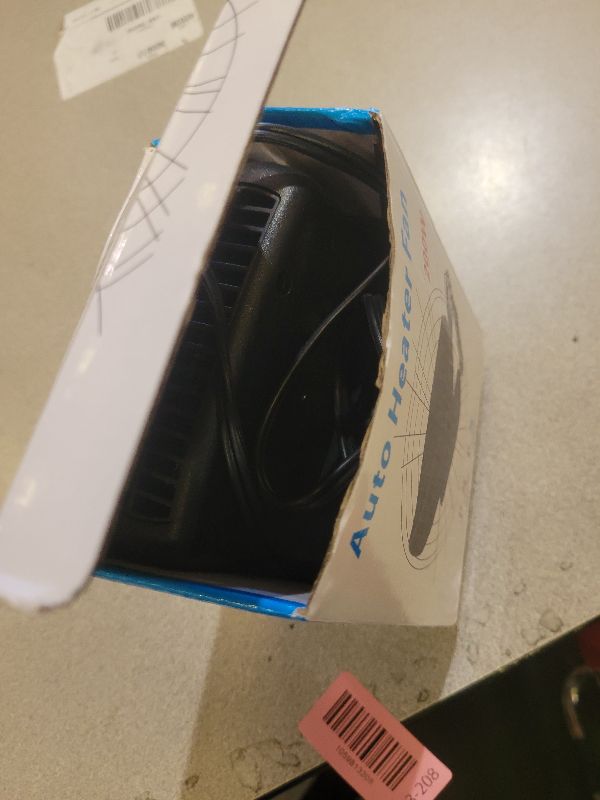 Photo 1 of 12V Car Heater, 200W 2 in 1 Portable Vehicle Heaters and Defrosters for Car Windshield, Electric Heater that Plugs Into Cigarette Lighter with Fast Heating and Cooling for All Cars