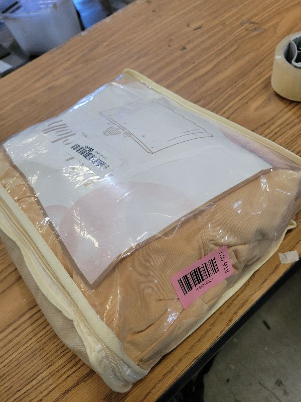 Photo 1 of 2 Packs Champagne Spandex Table Clothes for 6 Foot Rectangle Table, Spandex Table Covers 6FT Stretch Table Skirts Rectangle Tables Wrinkle Free Fitted Table Cover for Event, Wedding, Banquet & Parties