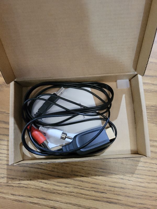 Photo 1 of 192KHz HDMI ARC to RCA Audio Converter for TV to Soundbar, Plug & Play 3.6ft/1.1m ARC to L/R Stereo RCA Male Cable Audio Extractor Adapter Splitter for Sound System Speaker Home Theater [PCM Only]