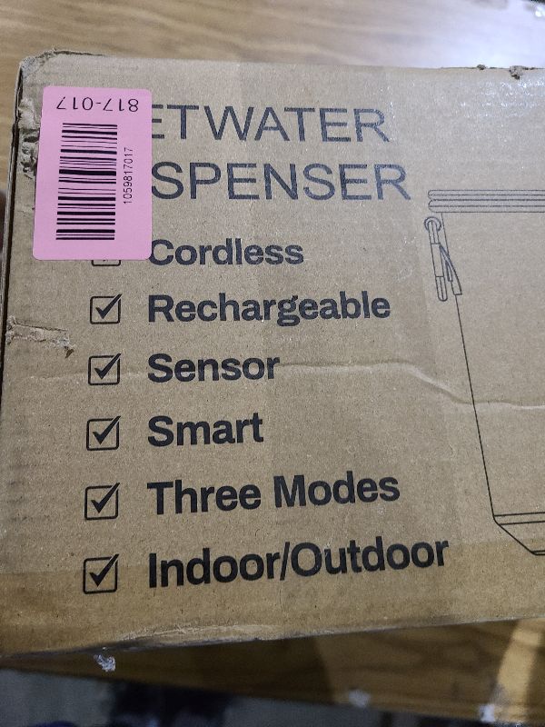 Photo 1 of 12L/ 3.4Gal Wireless Automatic Dog Water Fountain for Large Dogs?Stainless Steel 3 Modes Dog Fountain Water Bowl Dispenser, Multi Large Pet Water Fountain Ultra Quiet & Multi-Filteration