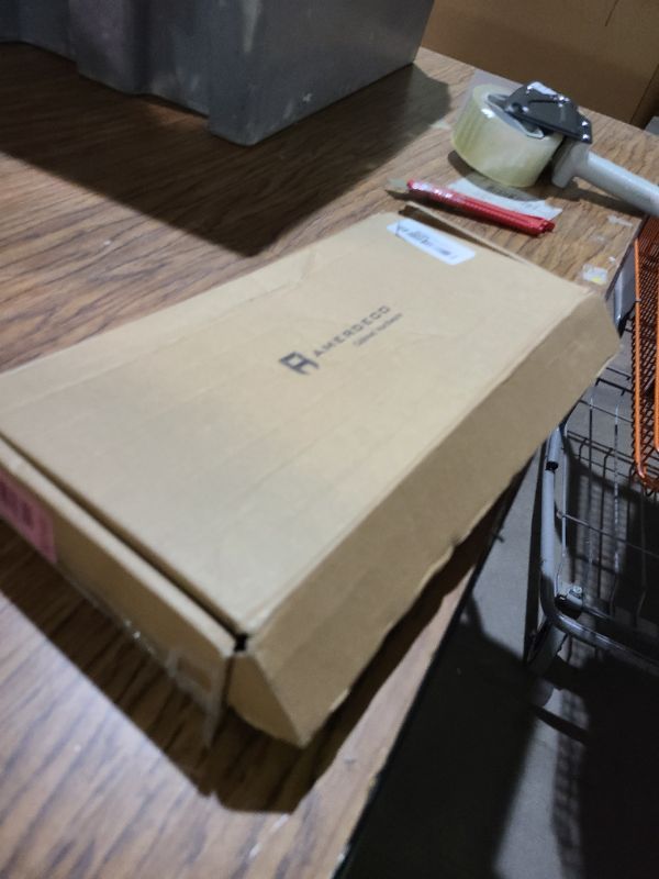 Photo 1 of Amerdeco 10 Pack Brushed Gold Cabinet Pulls 10 Inch(254mm) Hole Center Drawer Pulls Cabinet Hardware Kitchen Cabinet Handles for Bathroom ZH0075