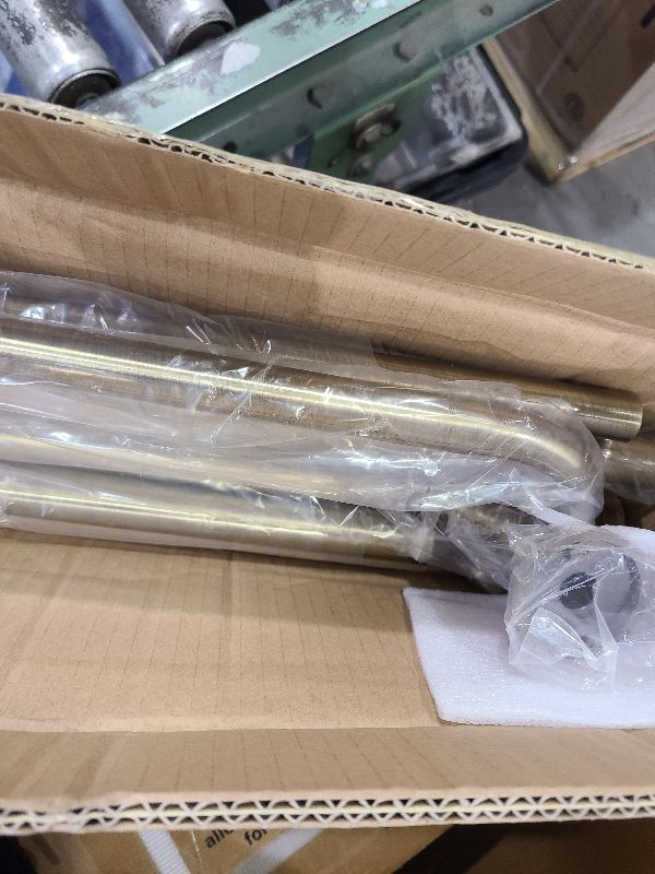 Photo 1 of 2 Pack Antique Bronze Disc Curtain Rods, 28-48 Inches Window Curtain Rod,Adjustable Room Darkening Drapery Rod with Aluminum Finials and Brackets,Wrap Around Design