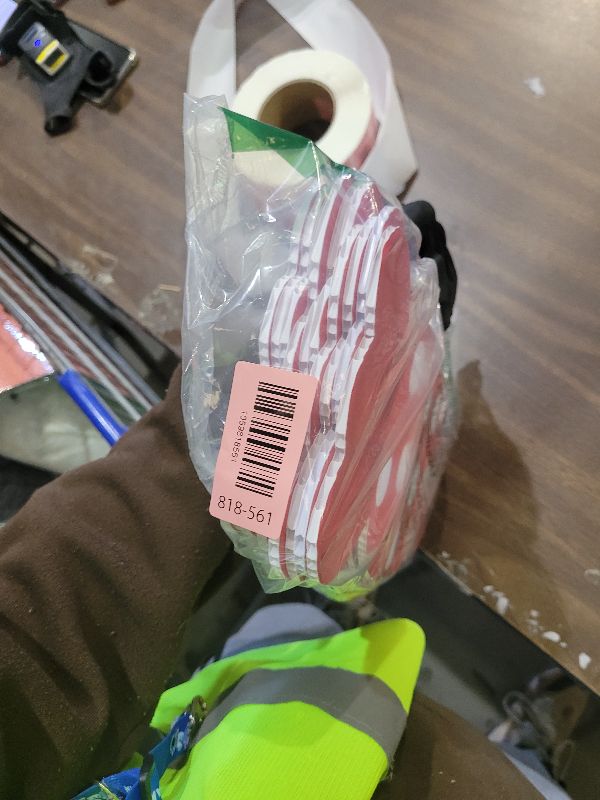 Photo 1 of 10-Piece Christmas Candy Yard Signs with Stakes Decorations – 10 Assorted Designs 14 Inches Large Peppermint and Lollipop Signs for Outdoor Garden and Lawn Holiday Party Favor