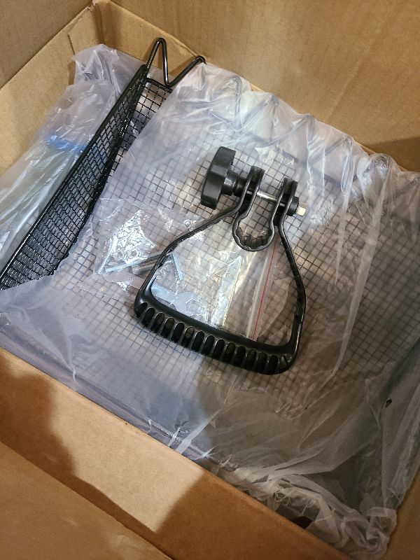 Photo 1 of 2-in-1 Chicken Poop Scooper & Rake, 12 Inch Large Metal Shovel Head, Chicken Litter Scoop with Adjustable Handle for Chicken Coop & Pet Waste Cleaning (37 to 65"), US Patent Pending (Black)