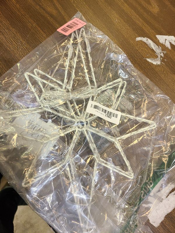 Photo 1 of 2 Pack 16 Large Christmas Window Light Decorations, LED Bethlehem Christmas Star Window Silhouette Lights with Timer, 8 Models, Iron Frame, Battery Operated Lighted Xmas Star Decors (Warm White)