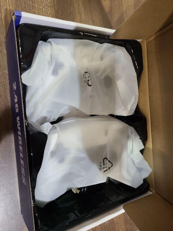 Photo 1 of 2.4G Wireless Game Controller Set, Dual Gamepad with USB Receiver, White and Black, Classic Game Console Support, 10 Simulator Compatible