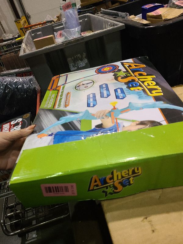 Photo 1 of 2 Pack Bow and Arrow Set for Kids, Light Up Archery Set with 14 Suction Cup Arrows, Archery Targets Outdoor Games for Kids Ages 4-8 8-12, Birthday Gifts Toys for 5 6 7 8 9 10 11 12 Year Old Boys Girls