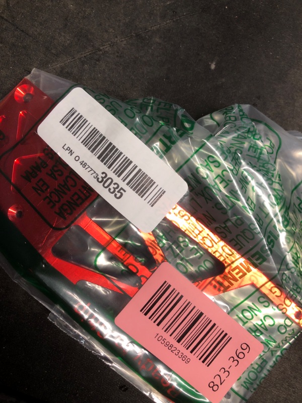 Photo 1 of ***********Missing bolts**********
Aluminum Alloy Front Skid Plate Compatible with Traxxas Slash 2WD Ford F-150 Slash VXL Upgrade Parts,Replace #5837 (Red)