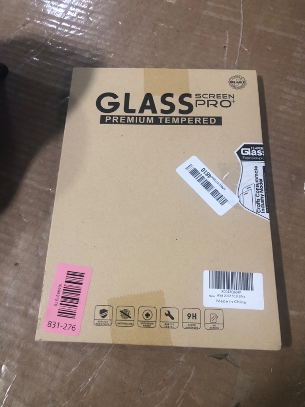 Photo 1 of ***MISSING PARTS***
TiKeDa Screen Protector for iPad A16 2025 11th/10th Generation 2022 (11-inch/10.9), HD Clear Tempered Glass Film Guard -2 Pack [Face ID & Apple Pencil Compatible] Ultra Sensitive Case Friendly