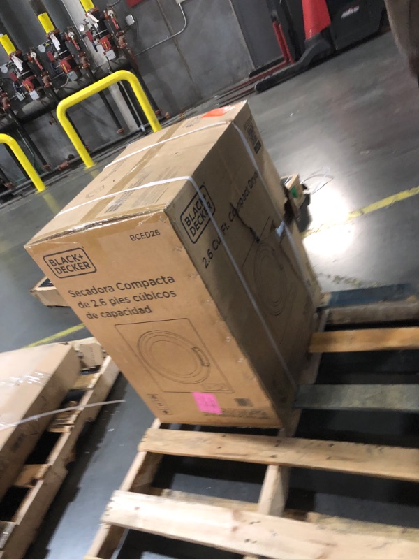 Photo 1 of ***FACTORY SEALED*** BLACK+DECKER BCED26 Compact Dryer for Standard Wall Outlet, Small, 5 Modes, Load Volume 8.8 lbs., White