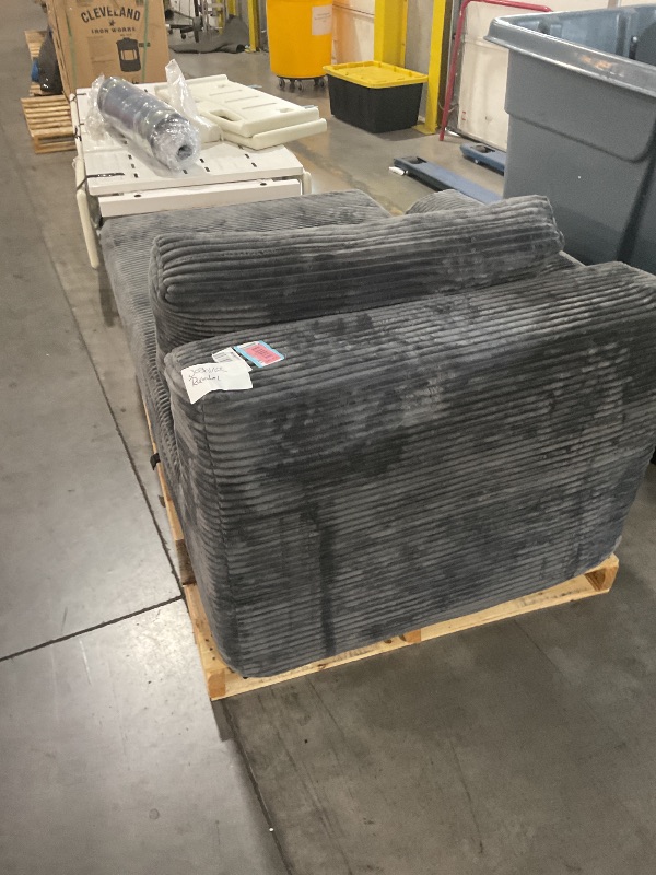 Photo 1 of ***PARTIAL SET/ONLY CONTAINS SECTION OF COUCH**

Modular Sectional Sofa with Deep Deat, 105'' Cloud Couch Sectional with Oversized Chaise, Soft Couch Sofa Bed for Living Room, No Assembly Required