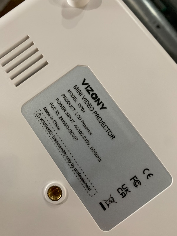 Photo 1 of [Built-in Apps] Smart Projector with WiFi and Bluetooth, VIZONY Native 1080P Projector with Streaming APPs, Dolby Audio, Portable Mini Projector for Indoor Outdoor Use