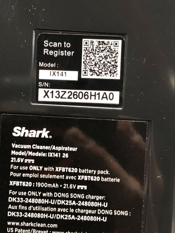 Photo 3 of ***FACTORY SEALED*** Shark | Pet Cordless Vacuum Cleaner | LED Headlights | Removable Handheld Vacuum for Pet Hair | Crevice Tool & Pet Multi-Tool Included | 40min Runtime | For Carpet & Hard Floors | Grey | IX141