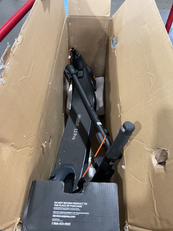 Photo 1 of ***NO CHARGER*** Segway Ninebot E2 Pro Electric Kick Scooter, 15.5 mph Max Speed, 24.9-Mile Range, Power by 350W Motor, Cruise Mode, UL-2272 Certified