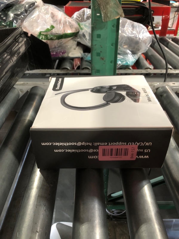 Photo 1 of (Upgraded Version) Wireless Headset, Bluetooth Headset with Noise Cancelling Microphone, Best Headphones with Mic Mute & USB Dongle for PC/Computer/Laptop/Cell Phones/Remote Work/Call Center