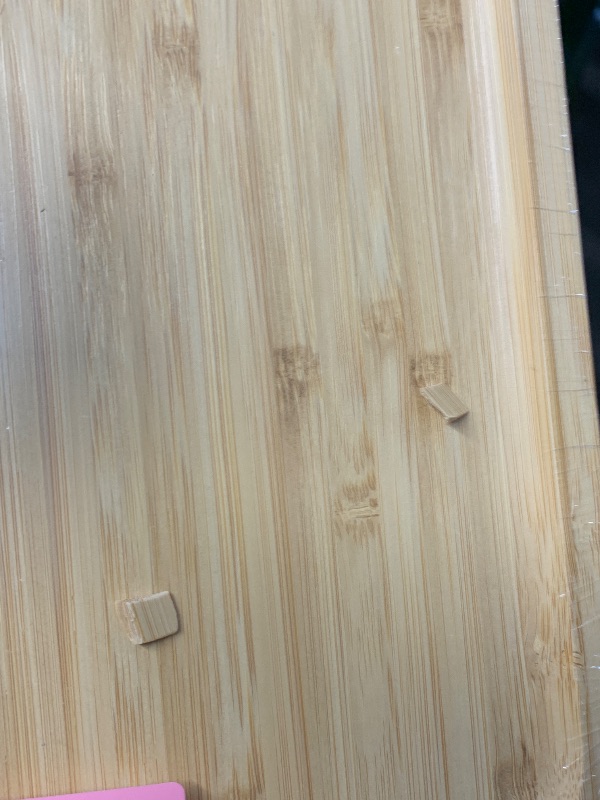 Photo 1 of ***DAMAGED, SEE PHOTOS***
Bam&Boo Bamboo Serving Tray Natural Minimalist Rectangular (11.7” x 7.8" x 0.8") Coffee, Tea, Food, Drinks, Storage, Decor for Home, Kitchen, Bathroom