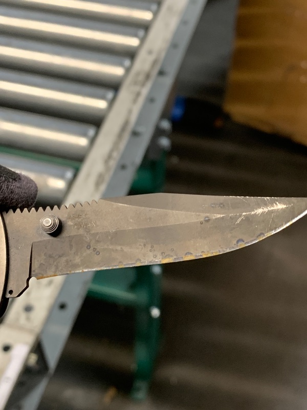 Photo 1 of ***USED AND RUSTED***
SOG Folding Knife SlimJim Slim Pocket Knife Black