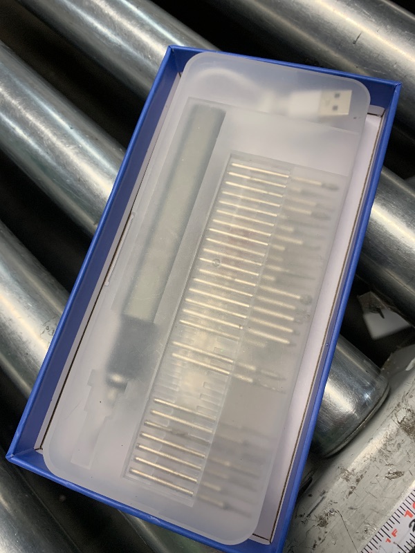 Photo 1 of ***MISSING FEW ATTACHMENTS***
Cordless Engraving Pen Kit with Carrying Case, Rechargeable Electric Engraver Tool with 43 Accessories, 3-Speed Portable DIY Rotary Tool for Jewelry, Metal, Glass, Stone, Wood, Plastic, DIY Gift