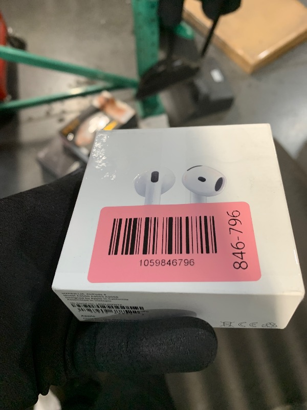 Photo 1 of ***MISSING ALL ACCESSORIES***
Apple AirPods 4 Wireless Earbuds, Bluetooth Headphones, Personalized Spatial Audio, Sweat and Water Resistant, USB-C Charging Case, H2 Chip, Up to 30 Hours of Battery Life, Effortless Setup for iPhone