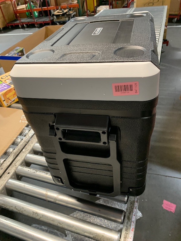 Photo 1 of ***MISSING ACCESSORIES***
EUHOMY 12 Volt Refrigerator, 47QT(45L) Dual Zone Electric Cooler, Portable Freezer 12V/24V DC 110-240V AC, 12V Fridge -4?~68?, 12V Cooler with Wheels & Basket for Travel, Truck, Camping, Boat