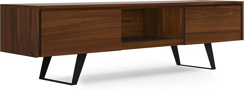 Photo 1 of ***DAMAGED, SEE PHOTOS***
***STOCK PHOTO FOR REFERENCE ONLY***
***TRUCK/TRAILER PICKUP ONLY***
79" WOOD TV STAND 