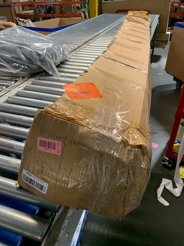 Photo 1 of ***MISSING PARTS***
***TRUCK/TRAILER PICKUP ONLY***
Amazon Basics Smart Box Spring Bed Base, 9-Inch Height Sturdy Mattress Foundation, Strong Metal Support, Tool-Free Easy Assembly, King, 79"L x 75.5"W x 9"H, White