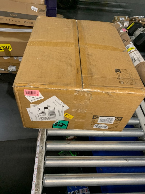 Photo 1 of ***CHAIR ONLY***
VASAGLE Dining Table Set, Round Dining Table with 2 Upholstered Kitchen Chairs, for Small Spaces, Kitchen, Living Room, Steel Frame, Modern Style, Snow White and Cream White UZH2507008