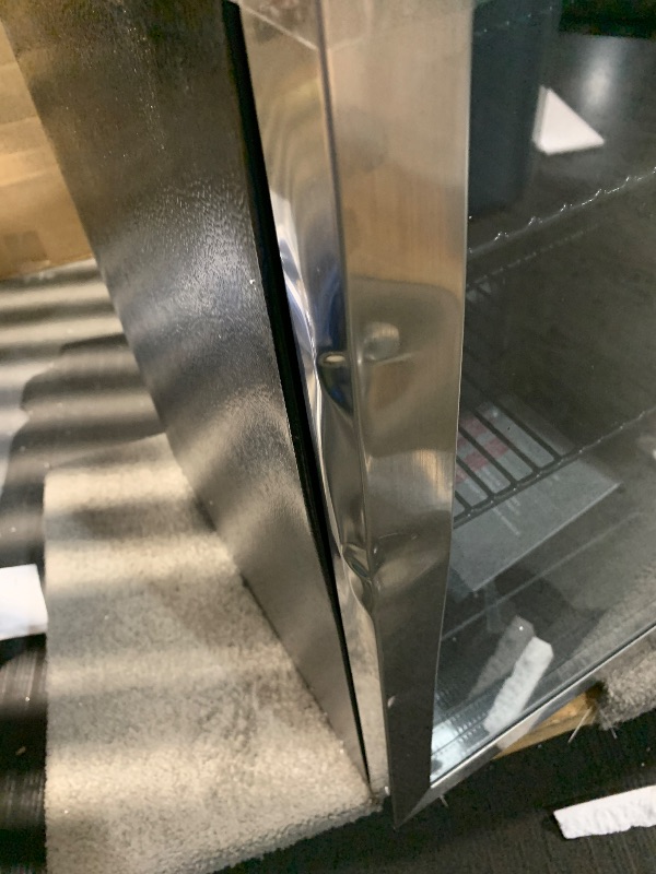 Photo 1 of ***DAMAGED AND HEAVILY USED***
Electactic Mini Fridge 130 Can Beverage Refrigerator Cooler, 3.2 Cu.Ft Drink Fridge forSoda Wine Beer, Digital Temperature Control Cooler for Home, Dorm, Bar