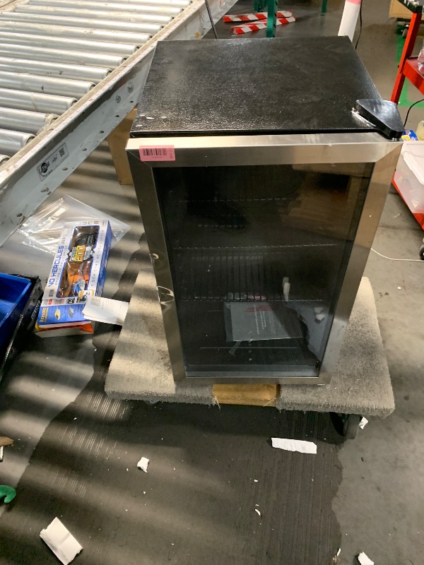 Photo 1 of ***DAMAGED AND HEAVILY USED***
Electactic Mini Fridge 130 Can Beverage Refrigerator Cooler, 3.2 Cu.Ft Drink Fridge forSoda Wine Beer, Digital Temperature Control Cooler for Home, Dorm, Bar