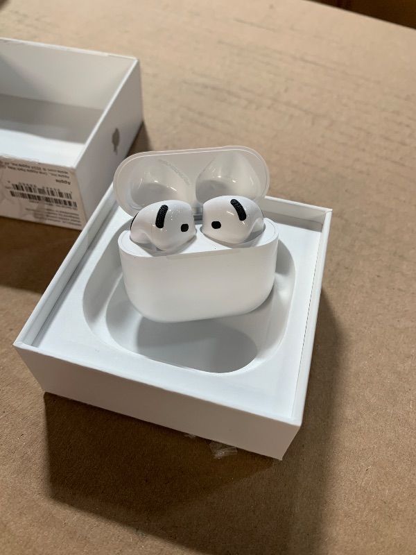 Photo 1 of *** cannot guarantee authenticity ***
Honey has been you could Apple AirPods 4 Wireless Earbuds, Bluetooth Headphones, with Active Noise Cancellation, Adaptive, Transparency Mode, Personalized Spatial Audio, USB-C Charging Case, Wireless Charging, H2 Chip