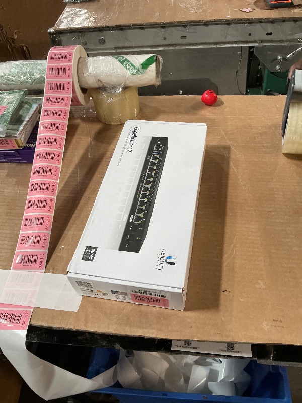 Photo 1 of ***PARTS ONLY*** ***NONFUNCTIONAL*** Ubiquiti Networks Commercial EdgeRouter 12P, 10-Port Gigabit Router with 24V PoE Support on RJ45 Ports and 2 SFP Ports (ER-12P)