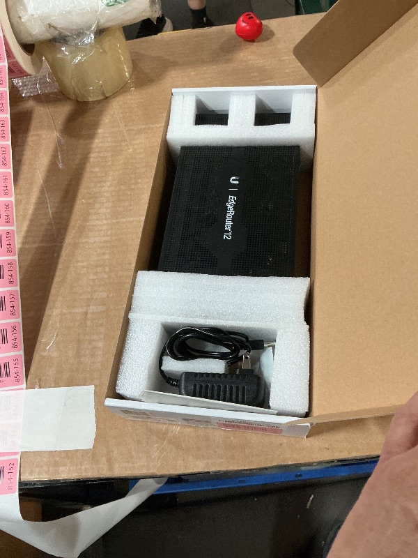 Photo 1 of ***PARTS ONLY*** ***NONFUNCTIONAL*** Ubiquiti Networks Commercial EdgeRouter 12P, 10-Port Gigabit Router with 24V PoE Support on RJ45 Ports and 2 SFP Ports (ER-12P)