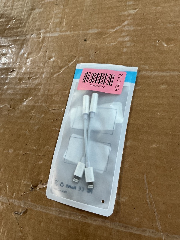 View 2 of [Apple MFi Certified] 2 Pack Lightning to 3.5 mm Headphone Jack Adapter, iPhone Aux Adapter Converter Dongle Audio Cable Compatible with iPhone 14 13 12 11 X XS 8 7