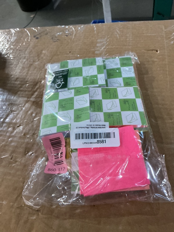 Photo 1 of (24 Pads) Sticky Notes 3x3 Inches,Bright Colors Self-Stick Pads, Easy to Post for Home, Office, Notebook
