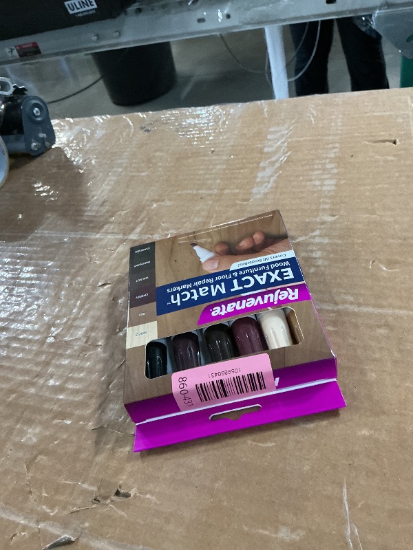 Photo 1 of ***MISSING PARTS***
Rejuvenate Exact Match Wood Furniture & Floor Repair Markers, 6 Count, Brown Markers Cover All Scratches, Scuffs And Damage To Wood Furniture And Flooring