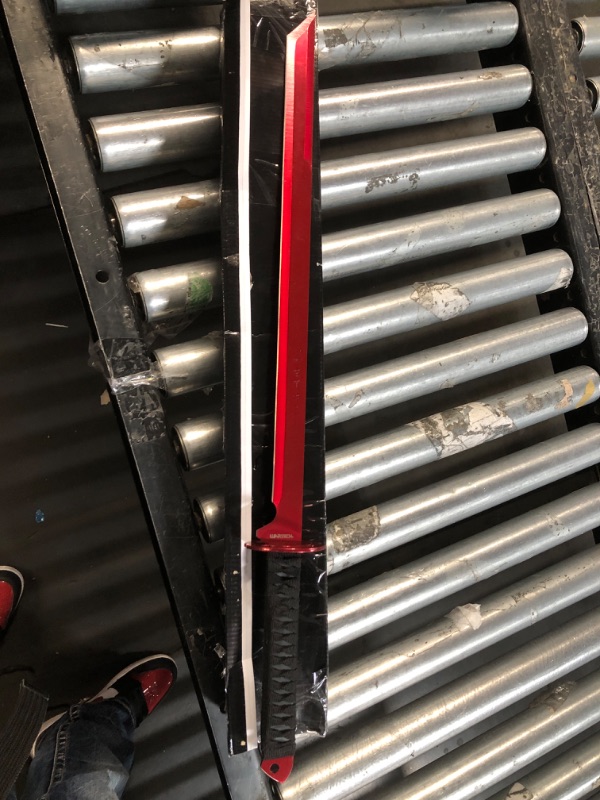 Photo 1 of ***\SEE NOTES/PICTURES***
Snake Eye Tactical Full Tang Double Serrated Fantasy Sword w/Sheath Hunting Camping Fishing Outdoors (5020)