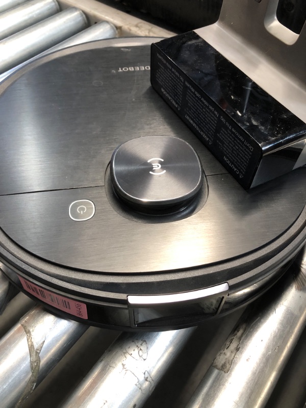 Photo 1 of ***MISSING PARTS***
ECOVACS DEEBOT X11 OmniCyclone Robot Vacuum and Mop, PowerBoost Charging, OZMO Roller 2.0 Self-Washing, 19,500Pa Suction, Bagless Station, AIVI 3D Navigation, Hardwood/Carpet/Tile