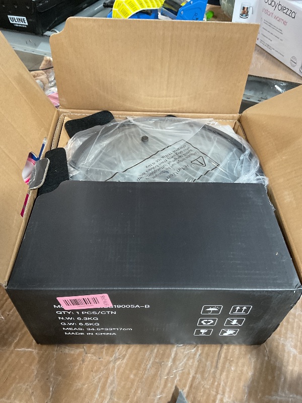 Photo 1 of **MISSING PARTS**
Astercook Non Stick Pots and Pans Set, Healthy Non-Toxic Titanium Induction Kitchen Cookware Sets for Cooking with Frying Pans, PFAS/PTFE/PFOA & PFOS Free, Black, 19 Pcs