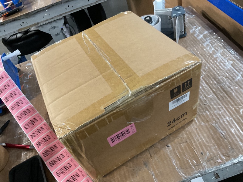 Photo 1 of ***FACTORY SEALED***Flavehc Cast Iron Bread Oven With Cloche Lid for Baking - Red Enameled Dutch Oven With Dome Lid for Sourdough - 5 qt