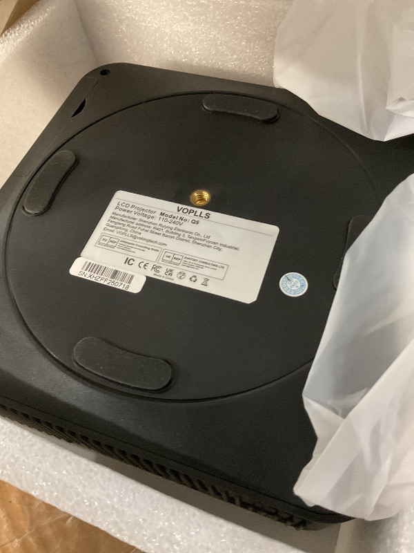 Photo 1 of [Short Throw/Built in Apps] Projector 4K with WiFi and Bluetooth, 2000ANSI TOF Auto Focus Keystone Smart Projector for Dolby Audio Home Theater Movie, Kogata Outdoor Projector Portable Ceiling Gray