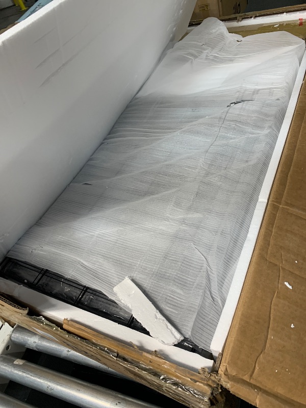 Photo 1 of ***PARTIAL SET (1/2) - PRICE ADJUSTED***
***STOCK PHOTO FOR REFERENCE ONLY***
***TRUCK/TRAILER PICKUP ONLY***
VASAGLE LED Bed Frame Full Size, Full Bed with Headboard and 4 Drawers, 1 USB Port and 1 Type C Port, Adjustable Upholstered Headboard 37.1/39.6 