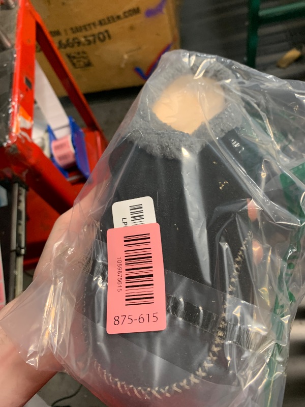 Photo 1 of ***ONE***
LeIsfIt Womens Wide Slippers Adjustable Diabetic Slippers Warm Cozy Slip on House Slipper Non-slip Memory Foam Winter House Shoes Indoor Outdoor Black Size 9