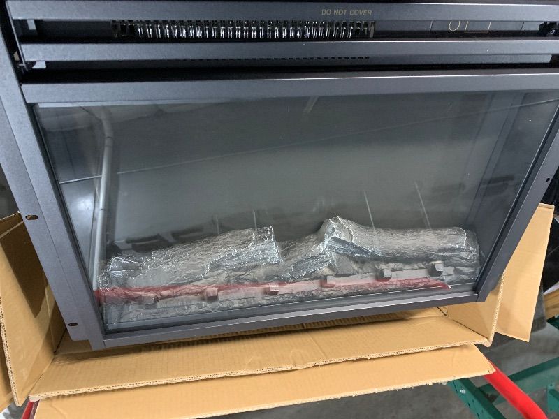 Photo 1 of ***FACTORY SEALED***
Hanover 24.4-In. x 17.6-In. x 7-In. Electric Fireplace Insert with Enhanced Log Display, Multi-Color Flames, and Remote Control
