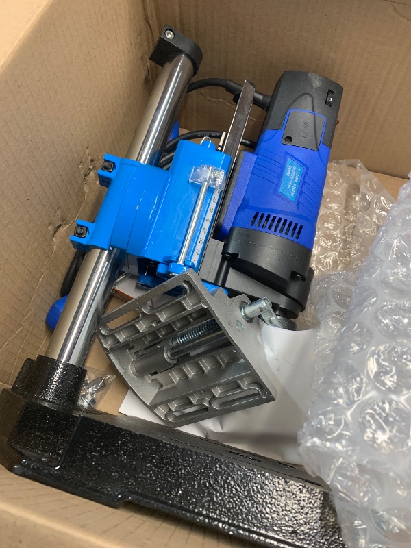 Photo 1 of ***UNABLE TO TEST***Bonvoisin Mini Benchtop Drill Press, 6 Variable Speed Drilling Machine for Craft and Home Improvement, 1200W Electric Drill Press 2800RPM Max Speed