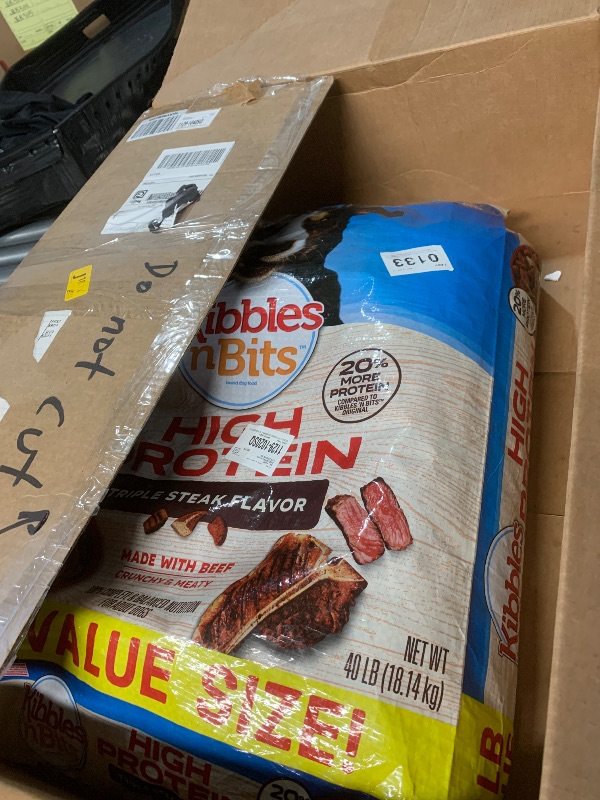 View 2 of *******BEST BY APRIL 09, 27*******Kibbles 'n Bits Triple Steak Flavor Dry High Protein Dog Food, 40 lb. Bag