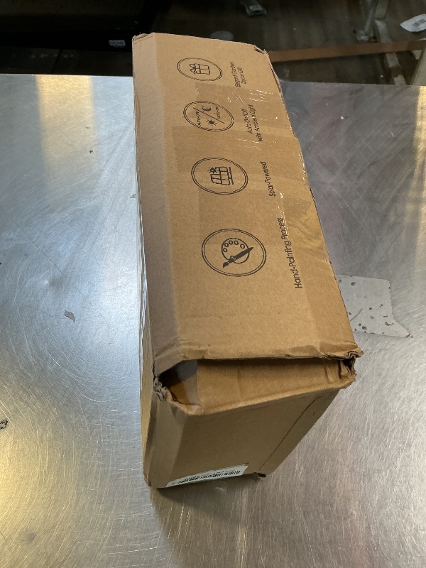 Photo 1 of MININOVA Garden Statues Rabbit with Solar Lantern Outdoor Bunny Figurines Decorations for Patio Yard Lawn Ornaments Gifts for Birthday Easter Housewarming