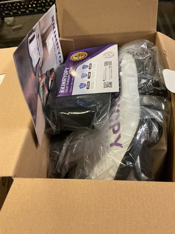 Photo 1 of Cold Therapy Machine for Shoulder with Programmable Timer, Portable Ice Machine for Shoulder After Surgery, Lightweight Replacement Recovery System, Cryotherapy Pain Relief w/Compression Pad