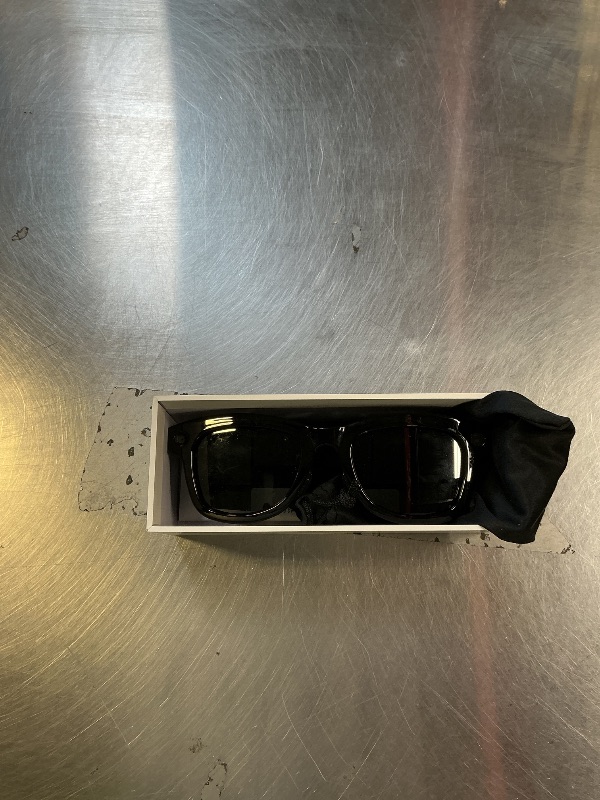 Photo 1 of QxzPower 1080P HD AI Smart Camera Glasses, 8MP Camera Bluetooth 5.4 Recording Glasses, Dual Mic ENC Noise Reduction, Blue Light Filtering Lenses, Video Glasses with Men and Women, M01Pro Black